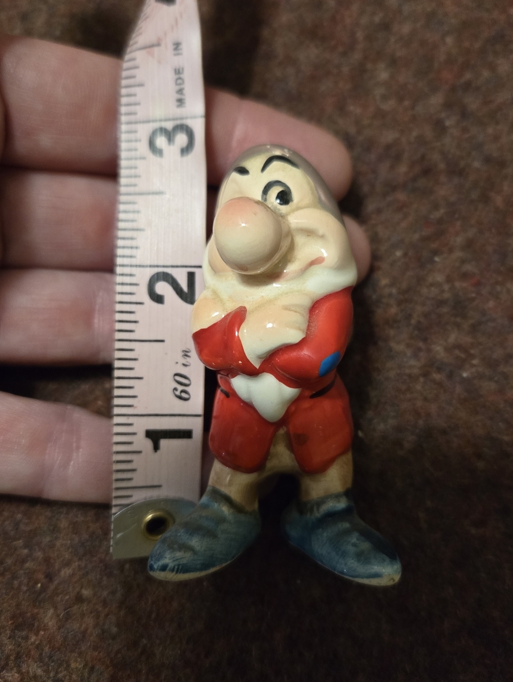 Grumpy Disney Japan Figurine Porcelain